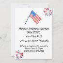 Search for patriotic seasonal invitations July