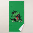 Search for dinosaur bath towels Tyrannosaurus rex