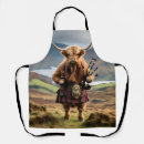 Search for highland cows aprons Funny