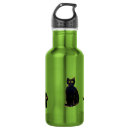 Search for cat design water bottles Animal