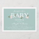 Search for pink and mint baby shower invitations Dots