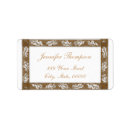 Search for arts and crafts return address labels Victorian