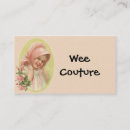 Search for kids clothes business cards Vintage