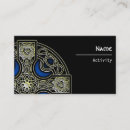 Search for crossed business cards Metal
