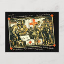 Search for wounded postcards War