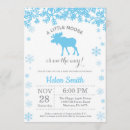 Search for moose baby shower invitations Blue
