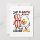 Search for bacon valentines day cards Heart