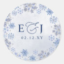 Search for blue and silver wedding stickers Script