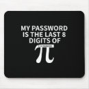 Search for funny pi day mousepads Aesthet