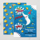 Search for baby shark party invitations Swimming