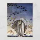 Search for flocking postcards Illustration