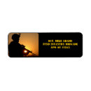 Search for military return address labels Iraq