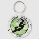 Search for green witch key rings Spooky