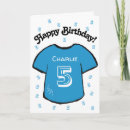 Search for 5th birthday cards Five