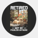 Search for funny retirement stickers Problem