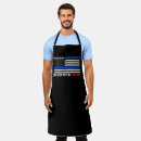 Search for officers aprons Thin blue line