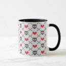 Search for elegant skull mugs Black