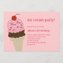 Search for shoppe invitations Ice cream party
