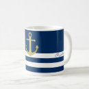 Search for blue and gold anchors mugs Navy