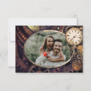 Search for steampunk save the dates Gears