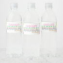 Search for unicorn water bottle labels Purple