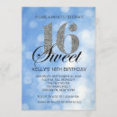 Search for light blue silver invitations Sparkle