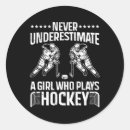 Search for field hockey player stickers Women