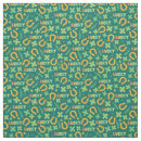 Search for shamrock pattern fabric Luck