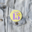 Search for 15th birthday badges Fifteen