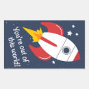 Search for rocket stickers Out of this world