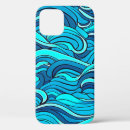Search for water wave iphone cases Turquoise