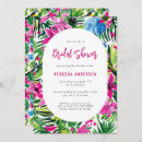 Search for luau bridal shower invitations Modern