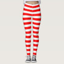 Search for horizontal stripe leggings Red