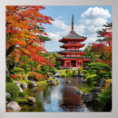Search for japanese pagoda posters Autumn