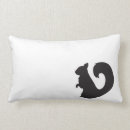 Search for black squirrel cushions Black and white