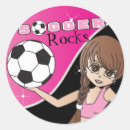 Search for girls soccer stickers Team