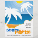 Search for beach flyers Party