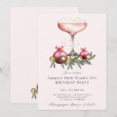 Search for new years eve birthday invitations Pink