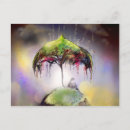 Search for colourful umbrella postcards Purple