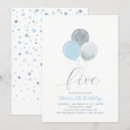 Search for boys 5th birthday invitations Modern