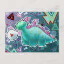Search for blue dinosaur postcards Dinosaurs