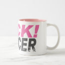 Search for f cancer mugs Pink