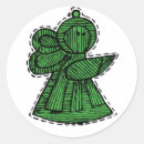 Search for retro christmas angel stickers Candy cane