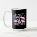 Search for hands off coffee mugs Resist