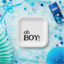 Search for oh boy baby shower plates Modern