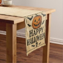 Search for vintage halloween table runners Pumpkin