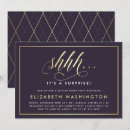Search for shhh birthday invitations Script