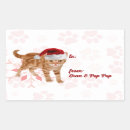Search for red cat stickers Snowflakes