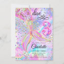 Search for pink and teal birthday invitations Girl
