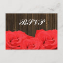 Search for red rose wedding rsvp cards Country
